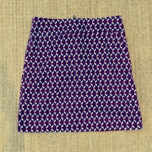 Patterned Ann Taylor Skirt